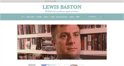 Desktop Screenshot of lewisbaston.com